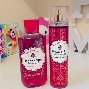 Strawberry Poundcake set